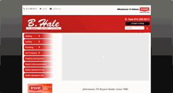 Desktop Screenshot of bhaleinc.com