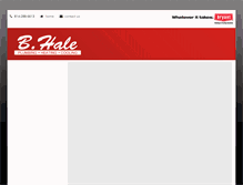 Tablet Screenshot of bhaleinc.com